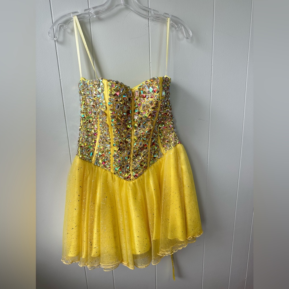 HENRIS CLOUD 9 Crystal Corset Homecoming Dress - Picture 17 of 17